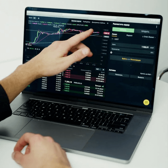 Linha Tradexia ilustração da análise de desempenho